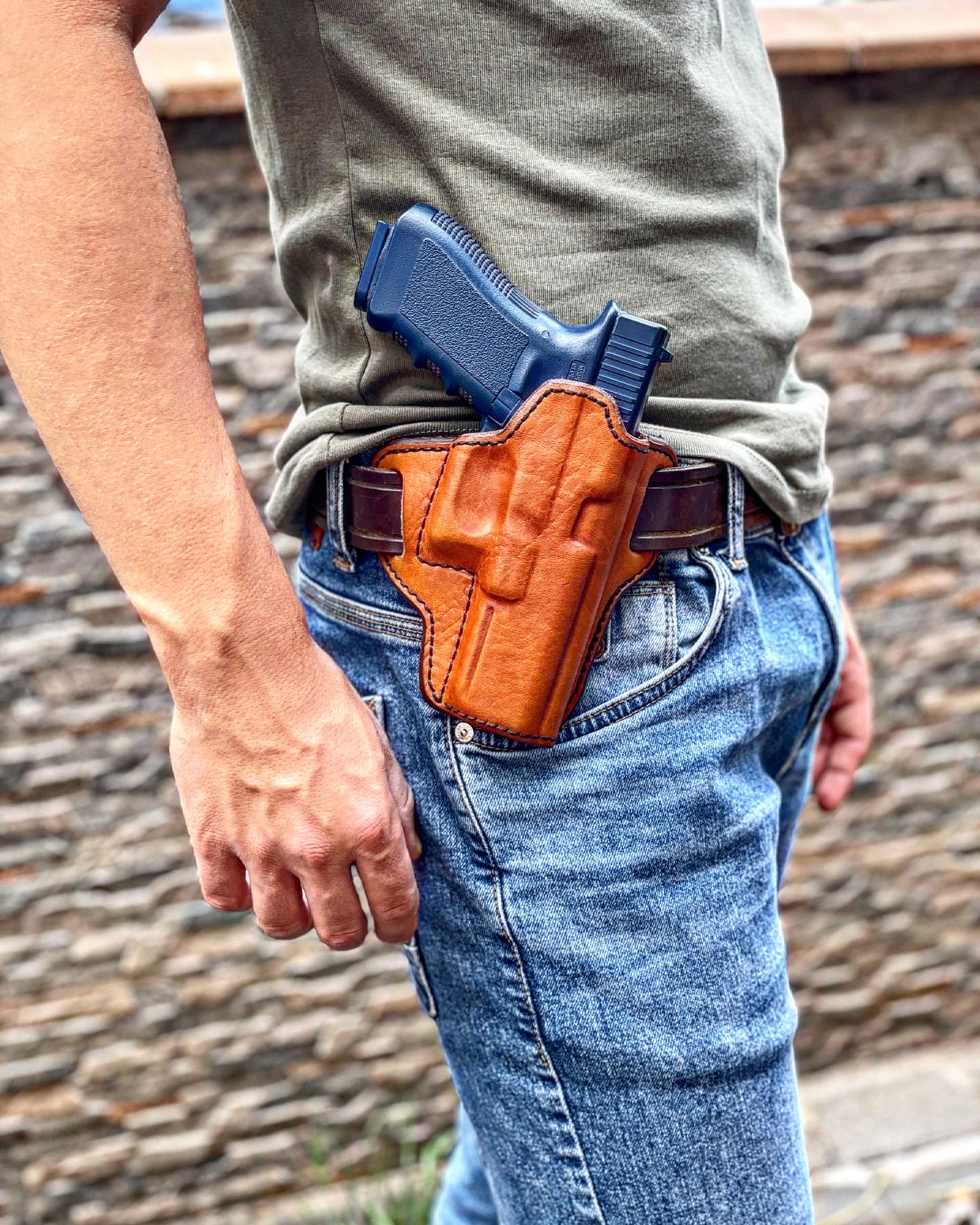 Hurricane Belt Holster – Patch Man's Leather